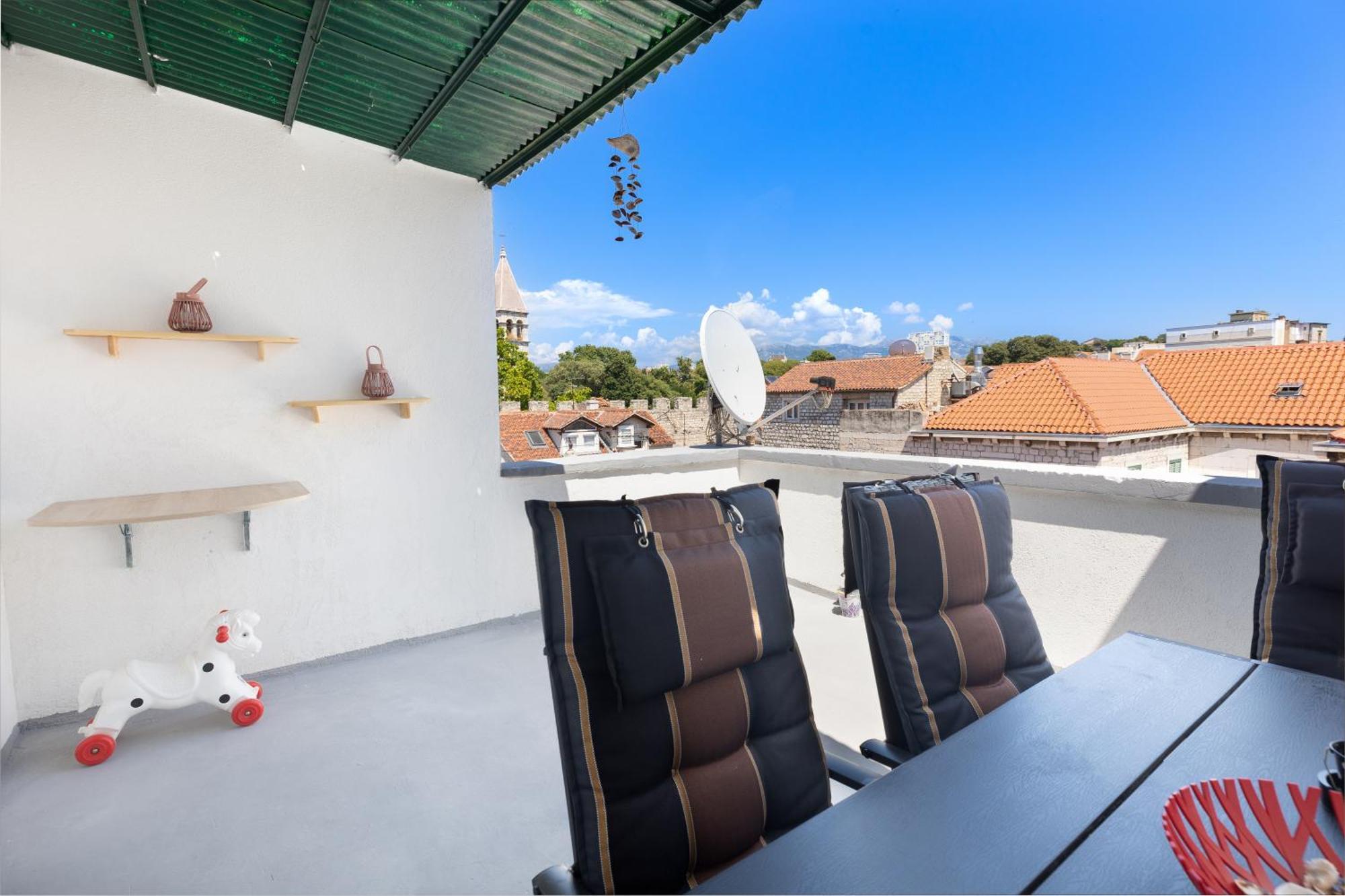 Luxury Dante Apartment With Terrace 斯普利特 外观 照片